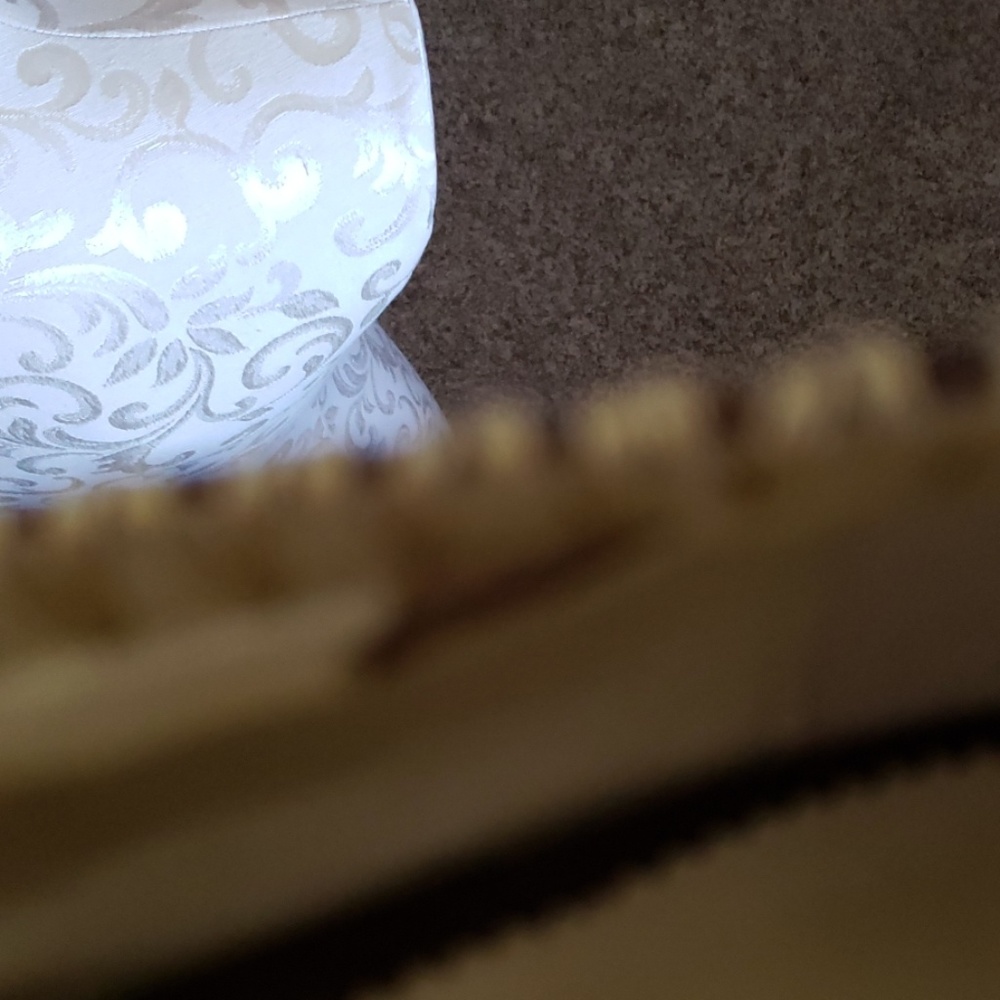 Colin Stuart brown high heels decorative stitching - Picture 5 of 6